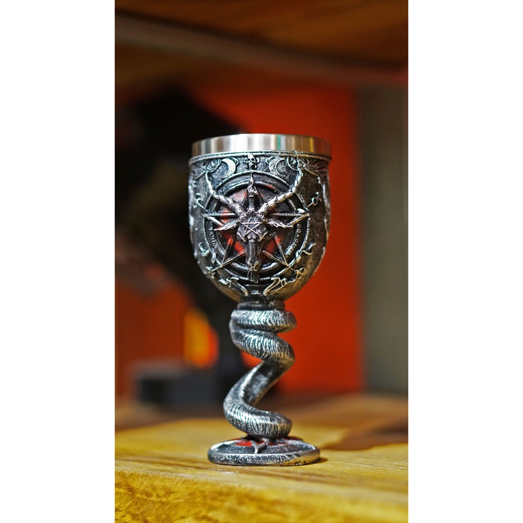 LY INOX HIỆP SĨ RỒNG CÁC LOẠI (GAME OF THRONES MEDIEVAL CHALET/GOBLET/TANKARD)