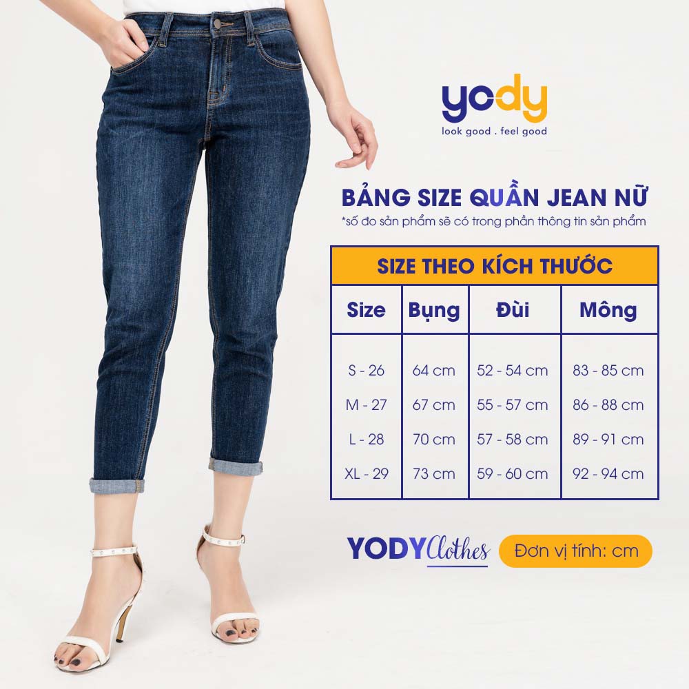 Quần âu nữ YODY dáng baggy trẻ trung thanh lịch công sở QAN4186