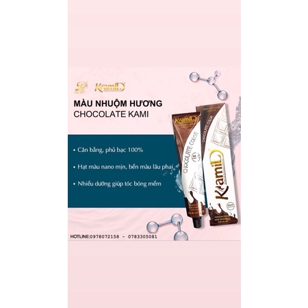 Thuốc nhuộm tóc Kami cân bằng, phủ bạc