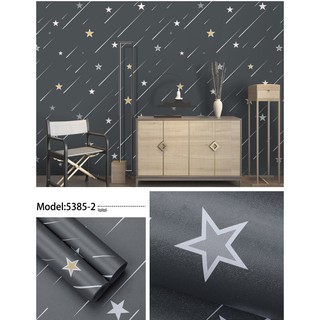 10m Giấy dán tường ngôi sao bay [mua3giam5k] - Decal dán tường cuộn 10m mã Ngôi sao bay