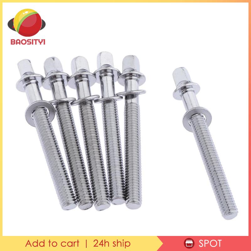 Set 24 thanh căng dây trống 60mm kèm vòng đệm thích hợp cho Snare Bass