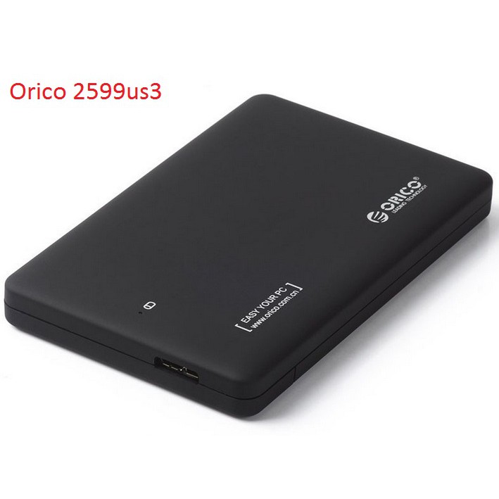 Hộp đựng ổ cứng di động Orico 2577U3 / 2139U3 / 2189U3/2521U3/2520U3 2.5inch (Đen)