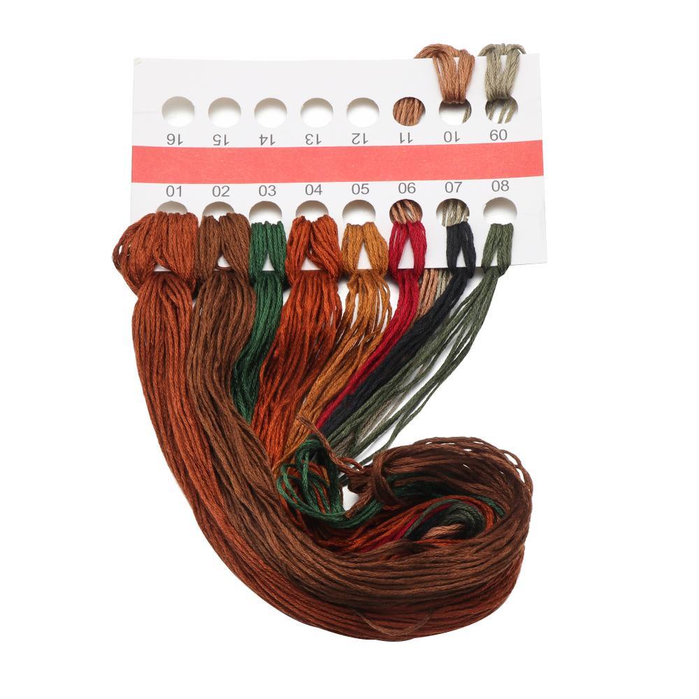 CHOOKEY Dụng Cụ Xỏ Chỉ Thêu Tranh Chữ Thập Thủ Công Trang Trí Nhà Cửa