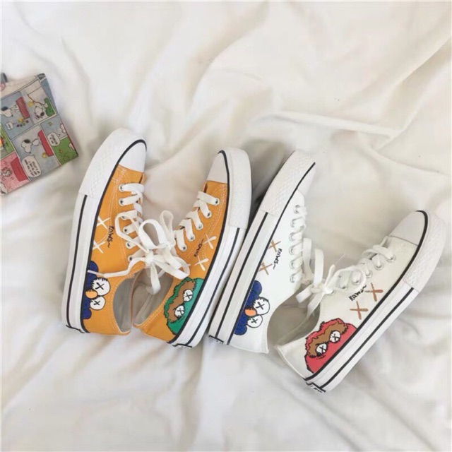 Giày Thể thao hình ngộ nghĩnh thắt dây