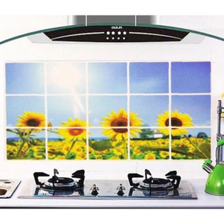 [Giá Buôn] Miếng Dán Cách Nhiệt Nhà Bếp Chống thấm dầu mỡ - Dễ lau chùi - Kích thước 90 x 60cm