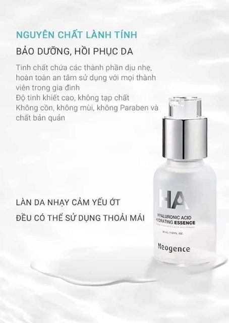 Tinh chất essence neogence HA 20ml /30ml