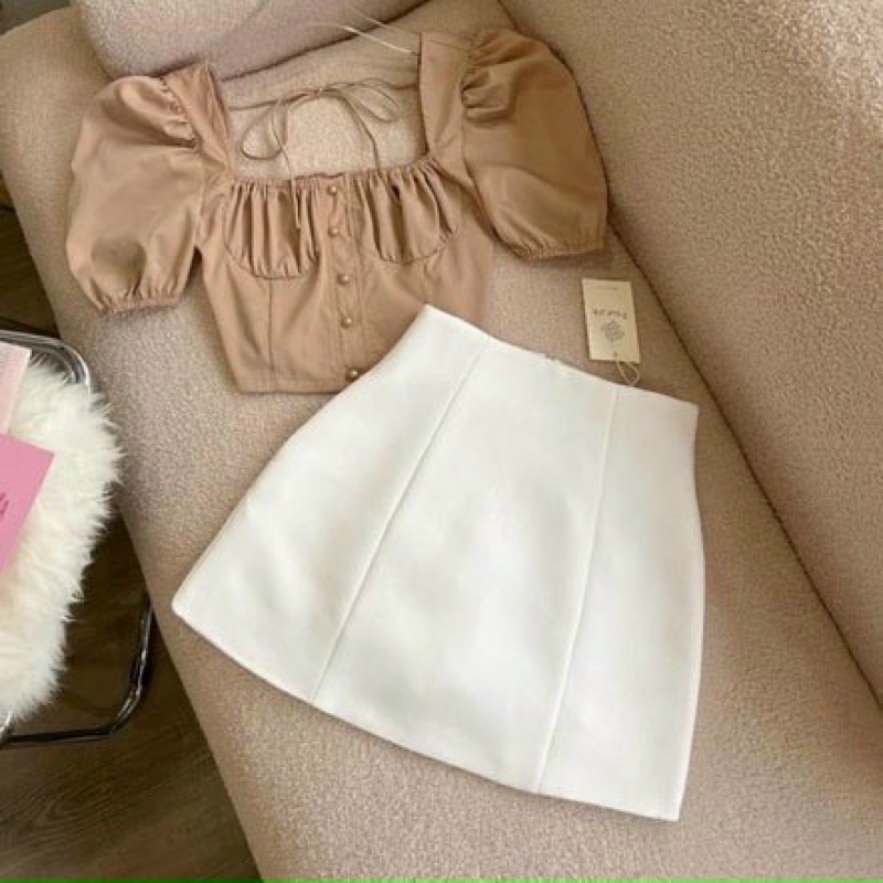 [HOT+ẢNH THẬT] CHÂN VÁY TACTA BÓNG DÁNG CHỮ A ĐỦ SIZE S,M,L CHIZISHOP CẠP CAO NHIỀU MÀU CV400