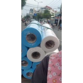 [Spa]Khăn trải giường bằng vải không dệt (loại 1)dùng trong Spa, chăm sóc da.(0,5m×100m) cắt 50 miếng:0,5m*2m)