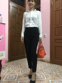 Quần baggy chun sau