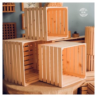 Thùng gỗ pallet đựng đồ tràng trí nhà cửa - Woonden pallet