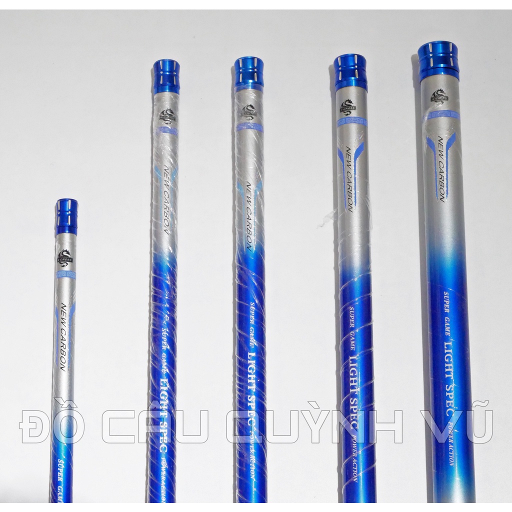 Cần tay săn hàng chính hãng Hãn tộc, cần câu cá trắm, cá chép, cần câu đơn câu đài