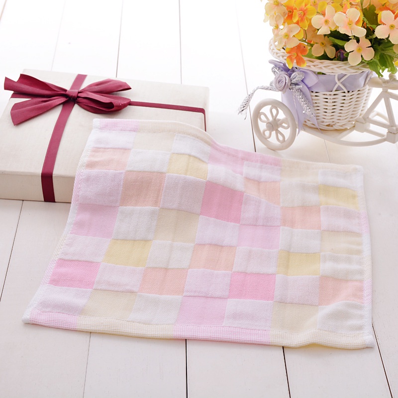 Khăn tay vải xô hình vuông mới dành cho bé