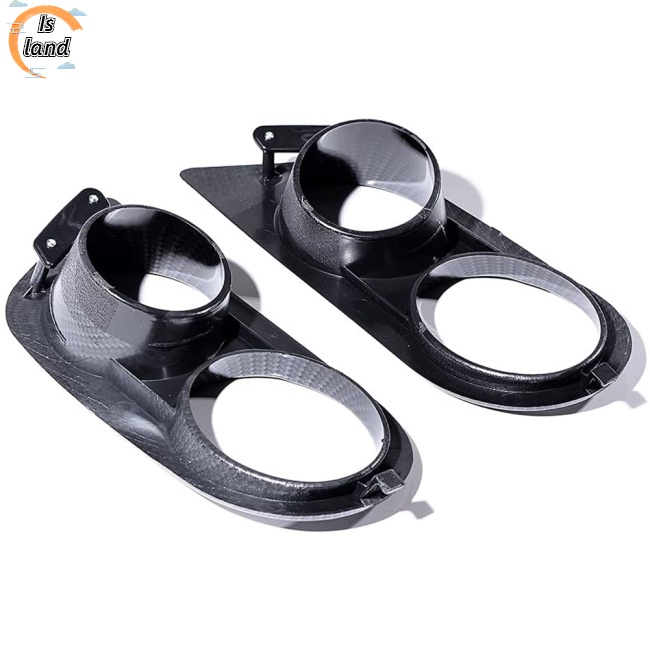 1 Cặp Vỏ Đèn Sương Mù Khung Lưới Hai Lỗ Chuyên Dụng 51112695255 51112695256 Tương Thích