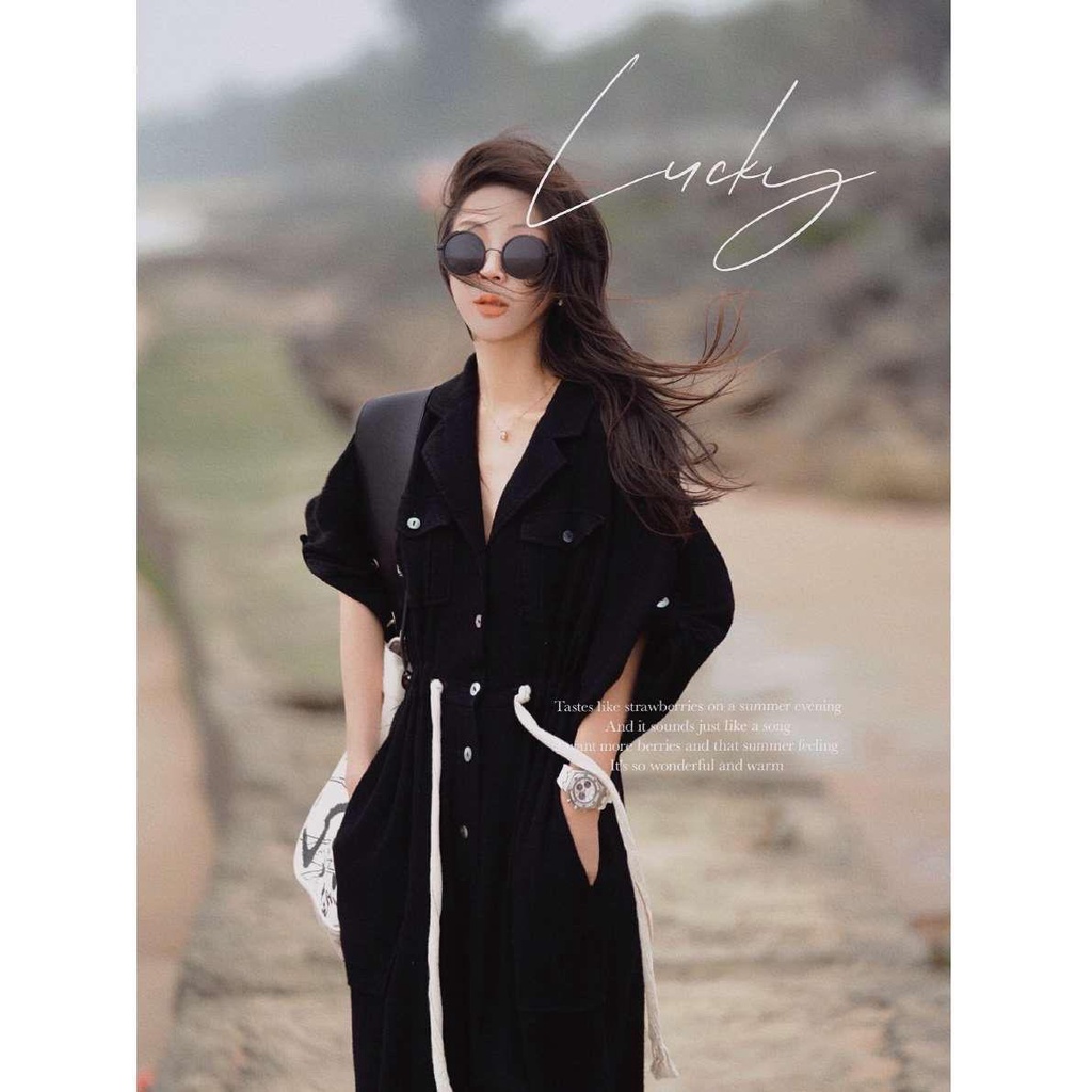 Jumpsuit Lưng Cao Thời Trang Xuân Hè Liseyen2022