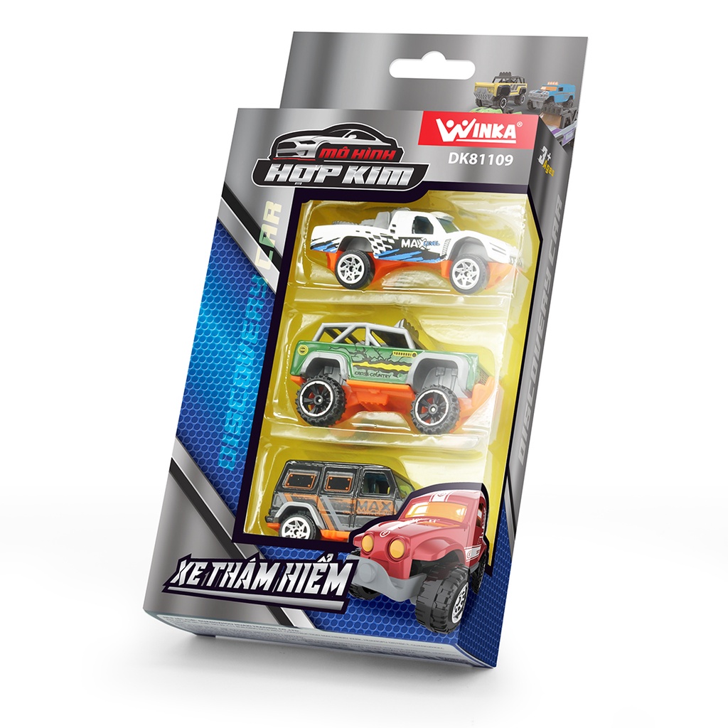 Mô Hình Hợp Kim - Xe Thám Hiểm DK 81109 - Duka