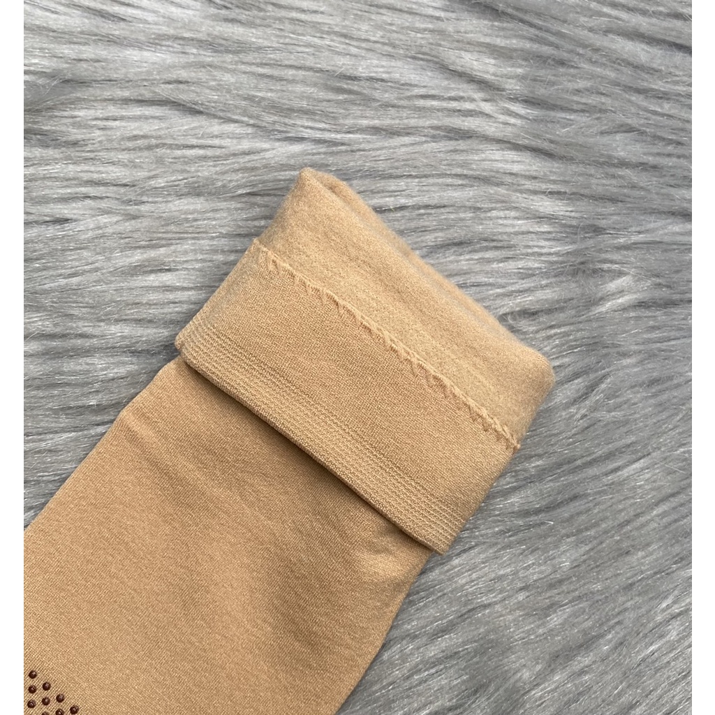 [HCM] Combo 5 đôi vớ tất nữ da dài, có hạt silicon chống trượt khi đi trong nhà , ảnh thật , bảo đảm giao đúng hàng