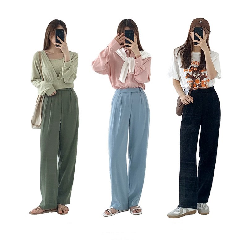 Quần tây ống vừa (Q116) – Hàng có sẵn