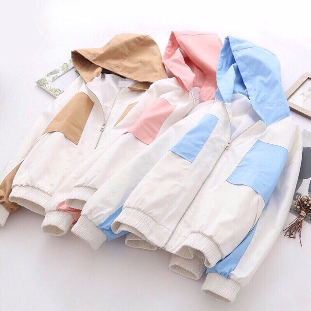 Áo khoác dù phối đẹp | BigBuy360 - bigbuy360.vn