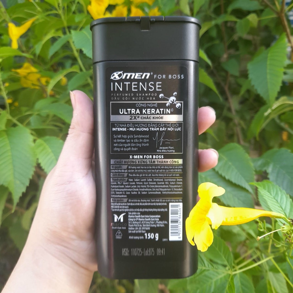 Dầu Gội XMen For Boss Intense 150g