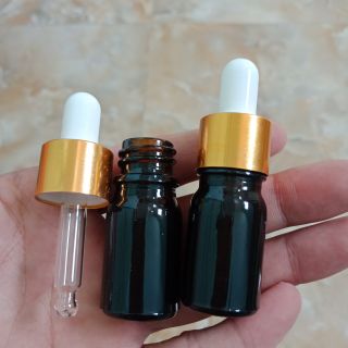 Combo 20 lọ serum 5ml thủy tinh màu nâu chiết tinh dầu