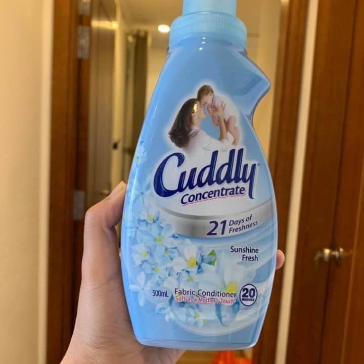 Nước Xả Vải Đậm Đặc CUDDLY ÚC - Nước Sả Vải Cô Đặc 500ML