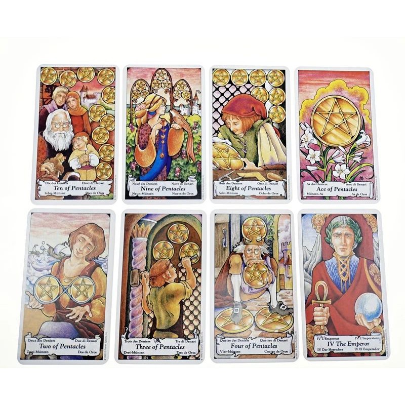 Bài Tarot The Hanson Roberts Tarot Tặng Đá Thanh Tẩy E95