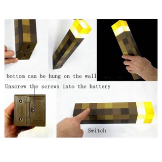 Đuốc chiếu sáng Minecraft