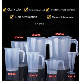 [HÀNG ĐẸP] Ca Đong Nhựa 100ml-250ml-500ml-1000ml