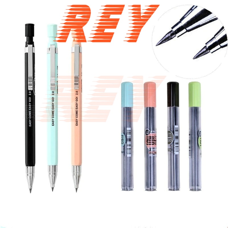 COMBO 2 bút chì bấm Easy ngòi 2.0mm M&G 35601 ASL37902