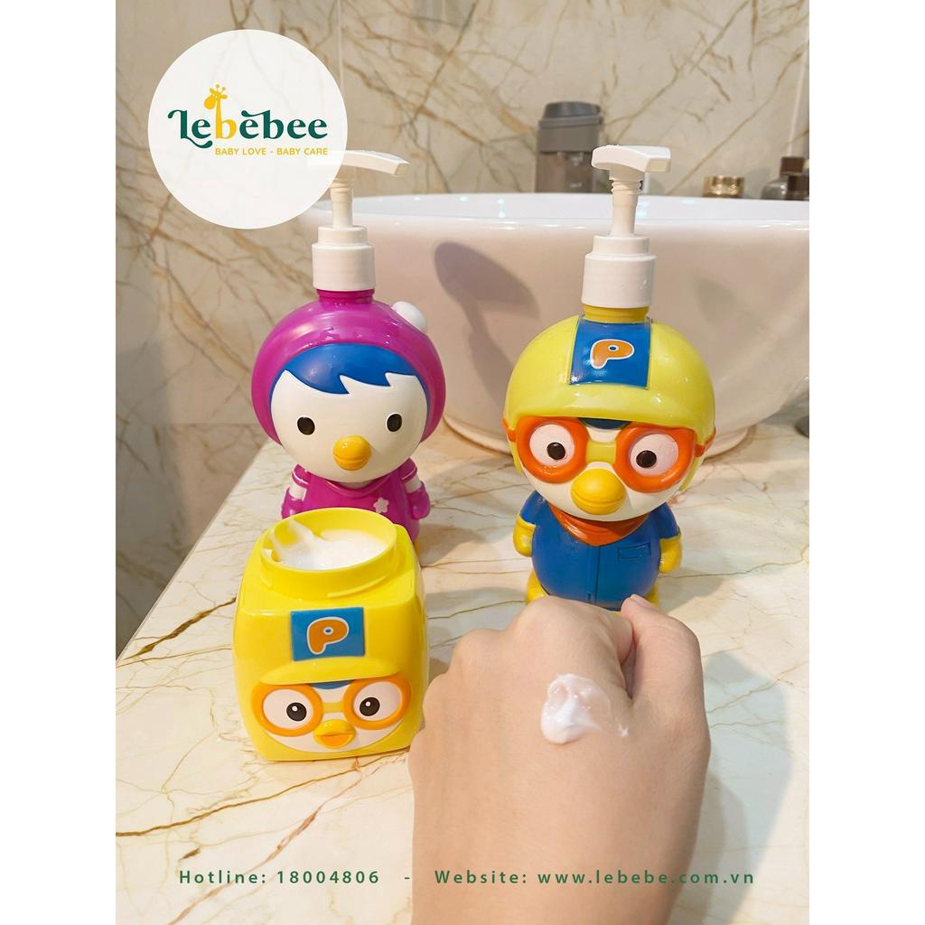Tắm, gội, xả cho bé - Pororo all in 1 wash 380g Hàn Quốc cho bé từ sơ sinh