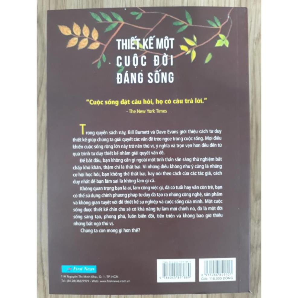 Sách First News - Combo Thiết Kế Một Cuộc Đời Đáng Sống + Tự Luyện Cách Tư Duy