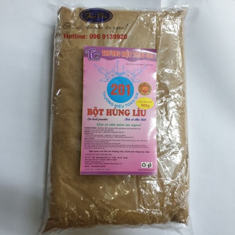 Bột húng lìu gói 500gr - Gia vị cho món ăn thơm ngon, hấp dẫn