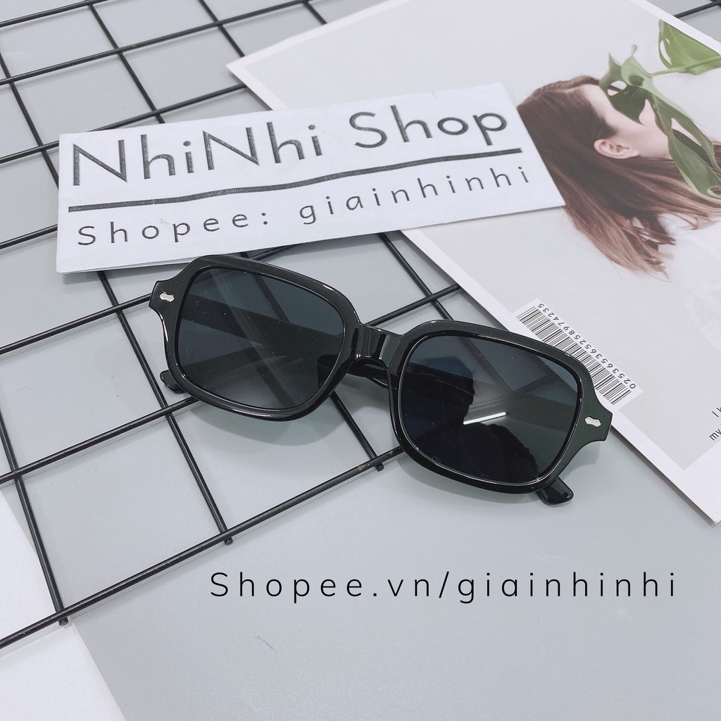 Kính mắt thời trang siêu đẹp, Kính râm nữ gọng nhựa KM0902 - NhiNhi Shop