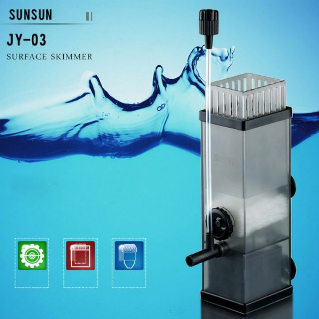 Lọc váng Sunsun JY-03 cho hồ thủy sinh, hồ cá