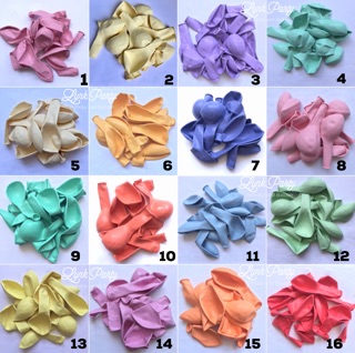Bong bóng màu pastel