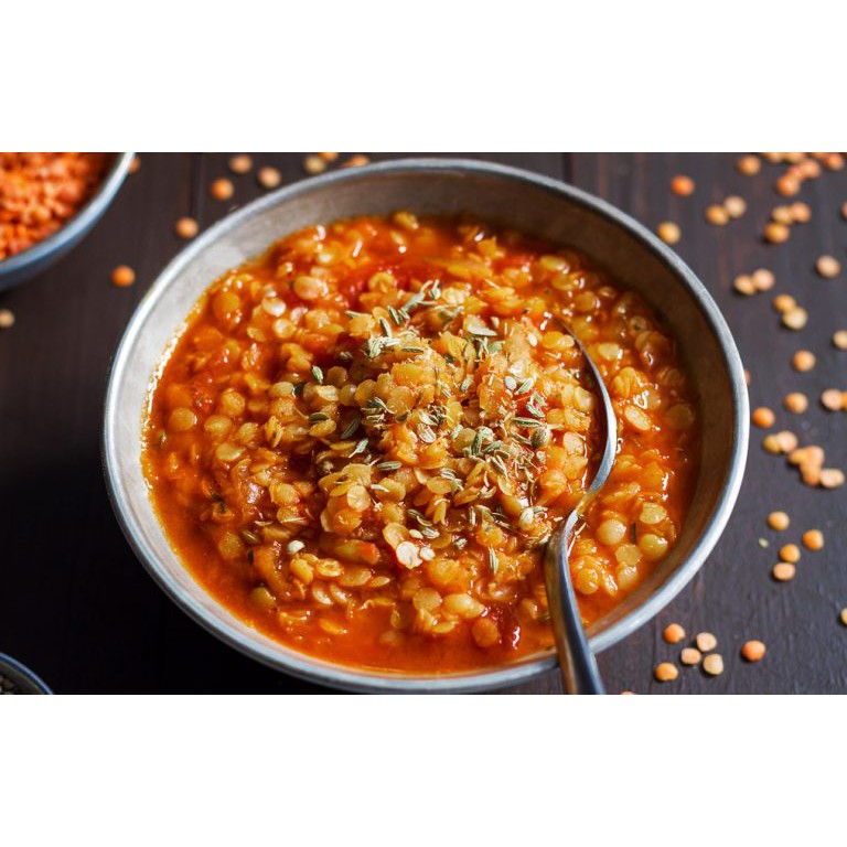 [Hàng Chính Hãng] Đậu Lăng Đỏ Tách Đôi Hữu Cơ - Dehulled Red Lentils Organic