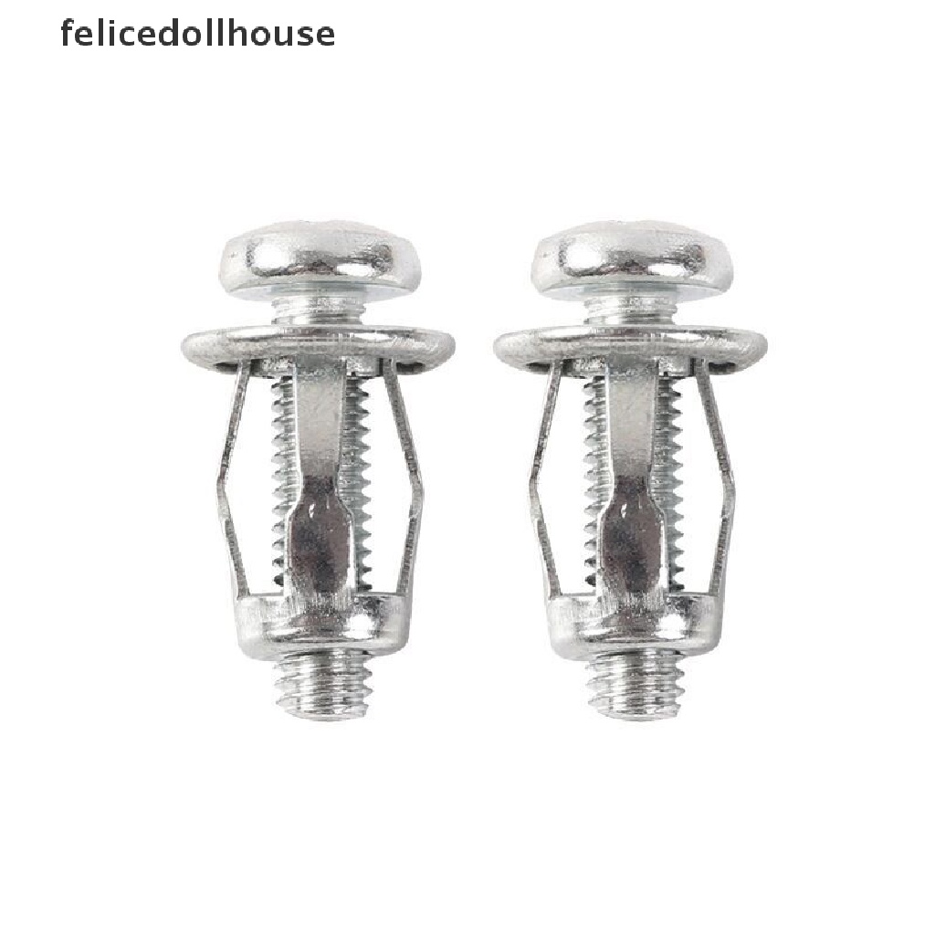 Set 10 ốc vít kim loại M5/ M6 dùng cho xe hơi/ tường/ sắt