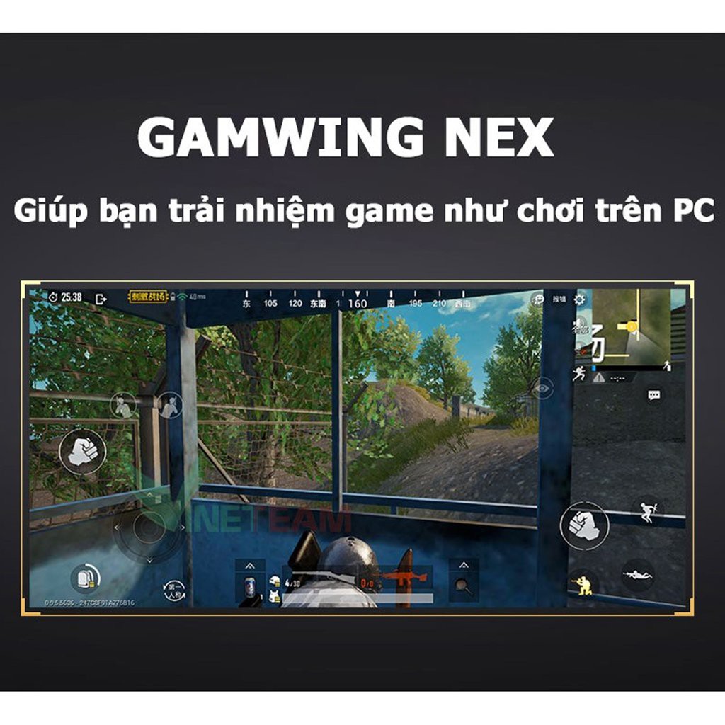 Bộ chuyển đổi game G-nex pro chơi PUBG Mobile , AoV , Mobile Legends , RoS, Knives Out, Free Fire -dc3315