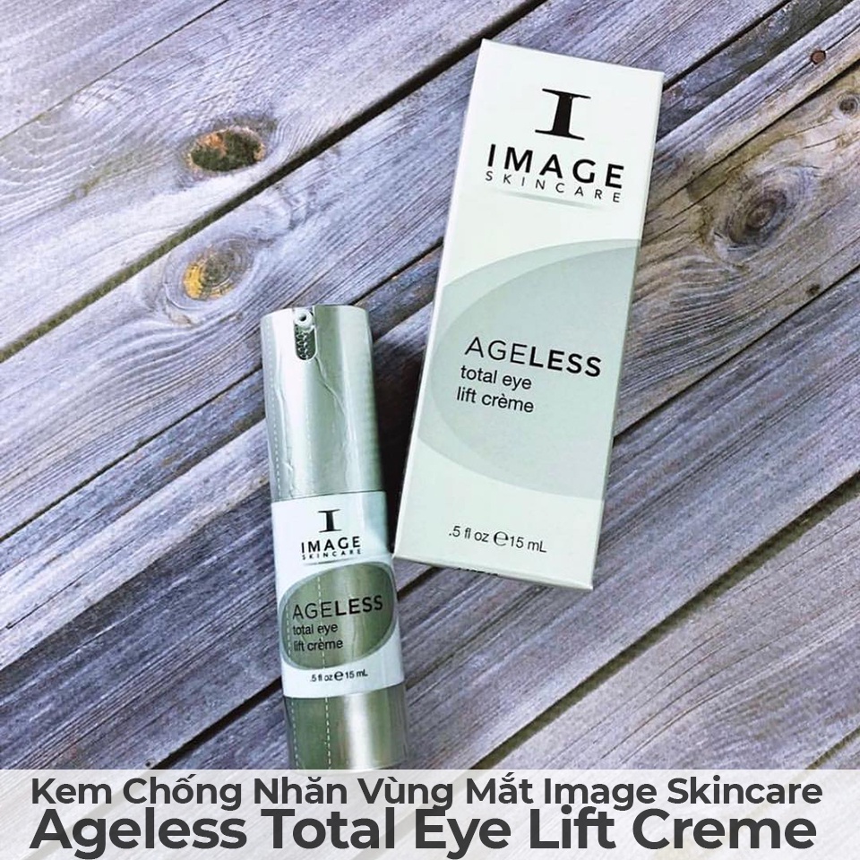 ✅ Kem Chống Nhăn và Hỗ Trợ Làm Sáng Vùng Mắt Image Skincare Ageless Total Eye Lift Creme 15ML