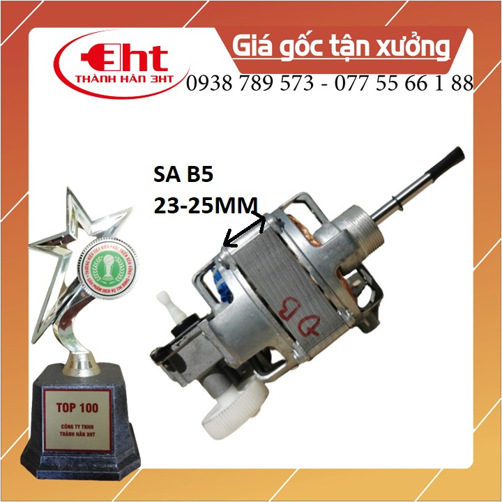 MOTER QUẠT B5 65W - DÂY ĐỒNG 100%