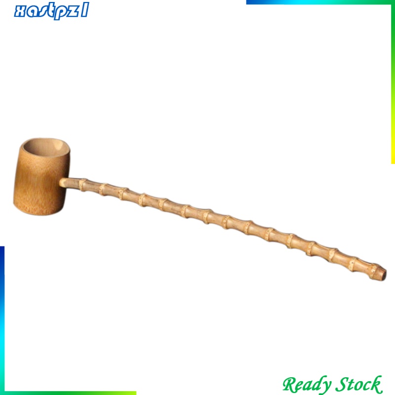 Gáo múc trà/ rượu và nước bằng tre phong cách Nhật Bản kích thước nhỏ