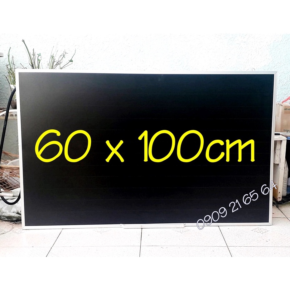 Bảng viết phấn, bảng đen treo tường, viết nhẹ, rõ, dễ xóa, bền đẹp - Kích Thước 0.6 x 1m