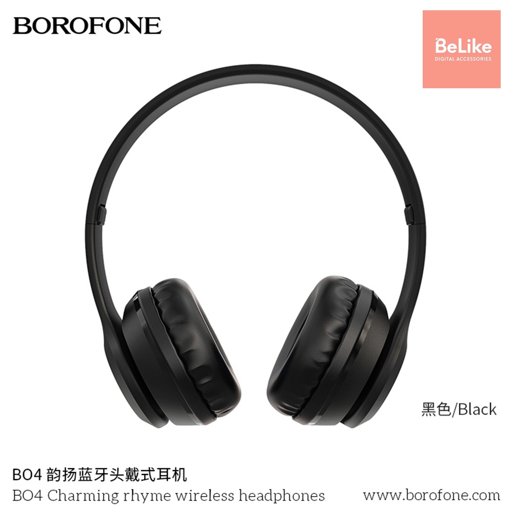 Tai nghe chụp tai có mic Borofone B05 - Hàng Chính Hãng