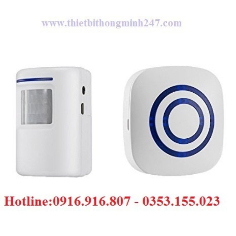 Chuông báo khách chống trộm hồng ngoại