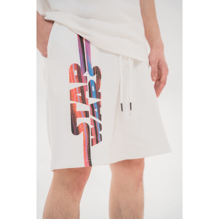 Quần Shorts BOO Nam Dáng Rộng In Graphic Starwars BZL Phong Cách Gen Z