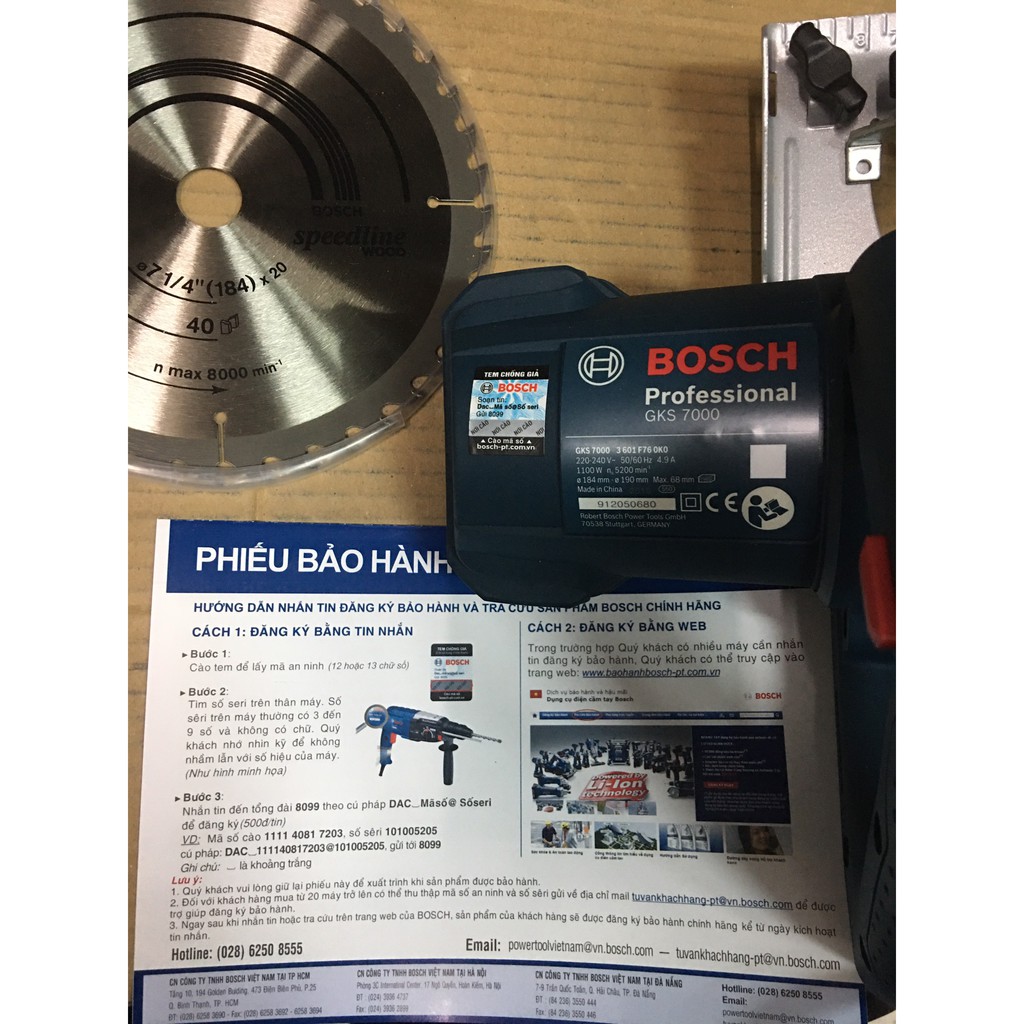 Máy cưa đĩa Bosch GKS 7000