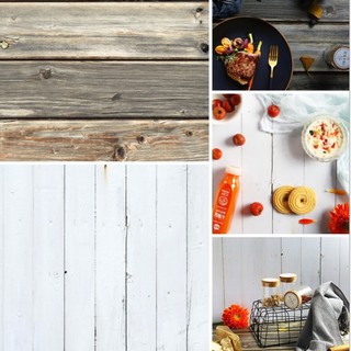 (55*85cm) Phông Nền 3D giả gỗ làm Background 2 Mặt Chụp Ảnh Sản Phẩm Tiện Lợi