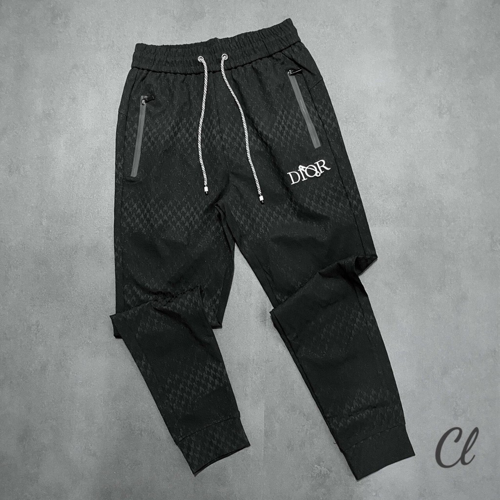 Bộ thể thao Nam Nữ 💓Siêu Cấp💓 Bộ, set thu đông cổ tròn Dior logo thêu nổi TNH M-XXL