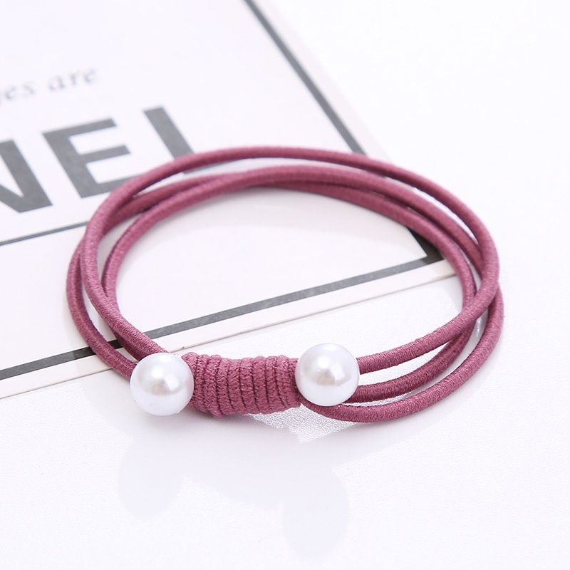 Dây Buộc Tóc Ba Dây Co Giãn Cao Phong Cách Mới Cho Nữ