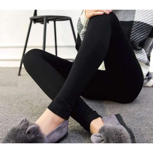 Quần legging cotton dài dáng ôm DPS - Thun nữ skinny thể thao phong cách retro hàn quốc ulzzang